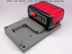 Doppel - Adapter für Bosch Akku GBA 36V (2x18V) Ladeschale Akkuhalter Grau